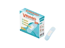 Băng Keo Cá Nhân Vinago Trong 100 Miếng